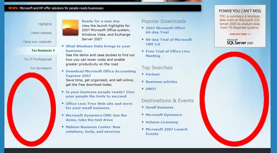 Wasted Space. MS should know better