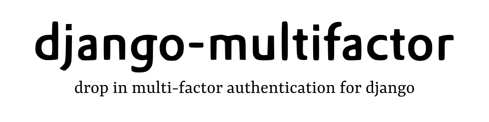 django-multifactor